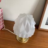 Antique glass globe skyscraper table desk lamp