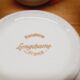 Set 4 bols porcelaine oiseaux de paradis