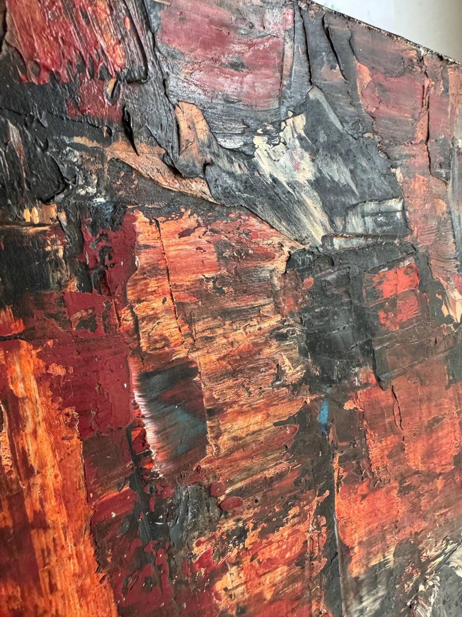 Abstract painting from the 50s