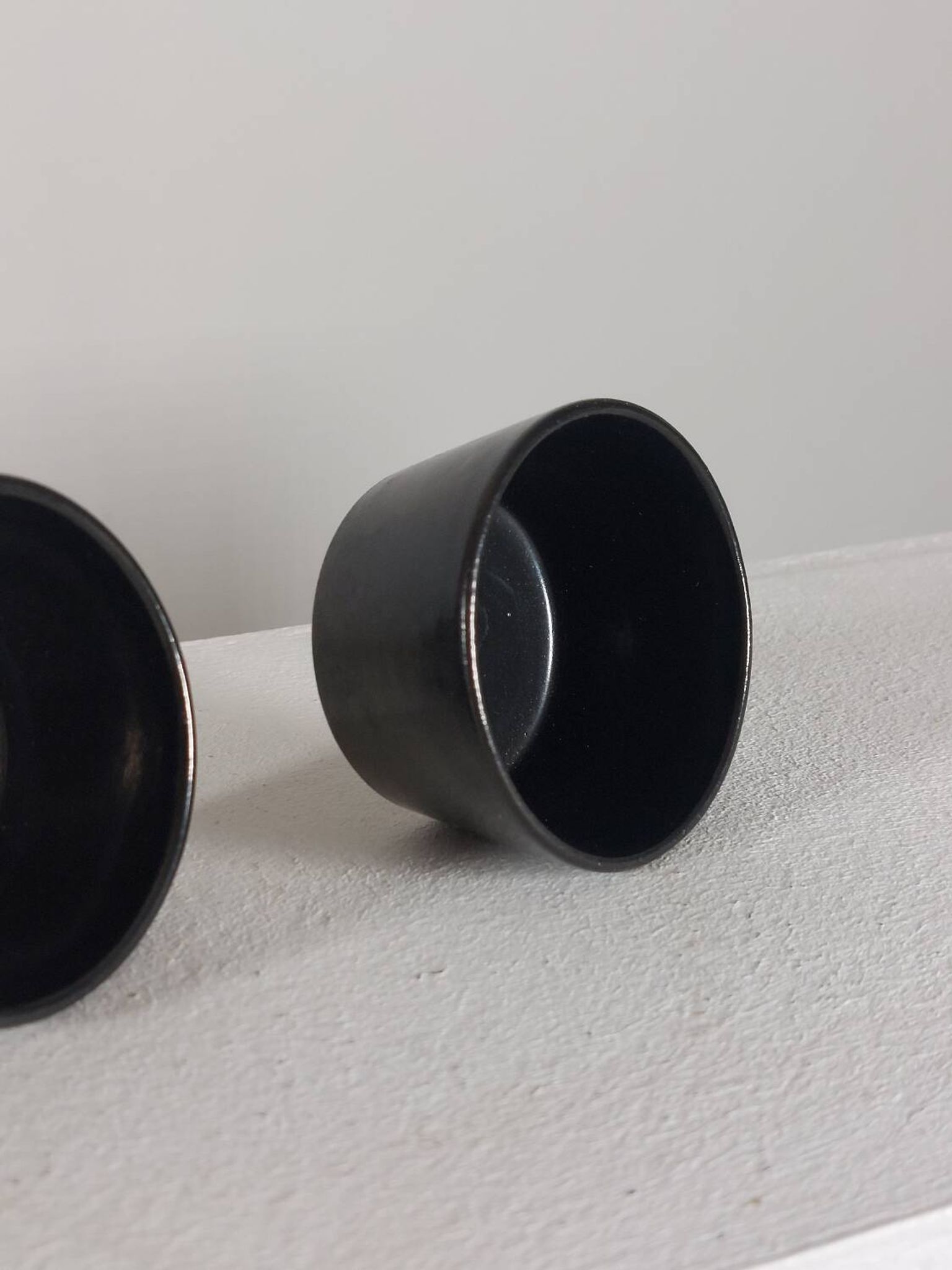 Pair of vintage Oxid glaze cups by Hedwig Bollhagen