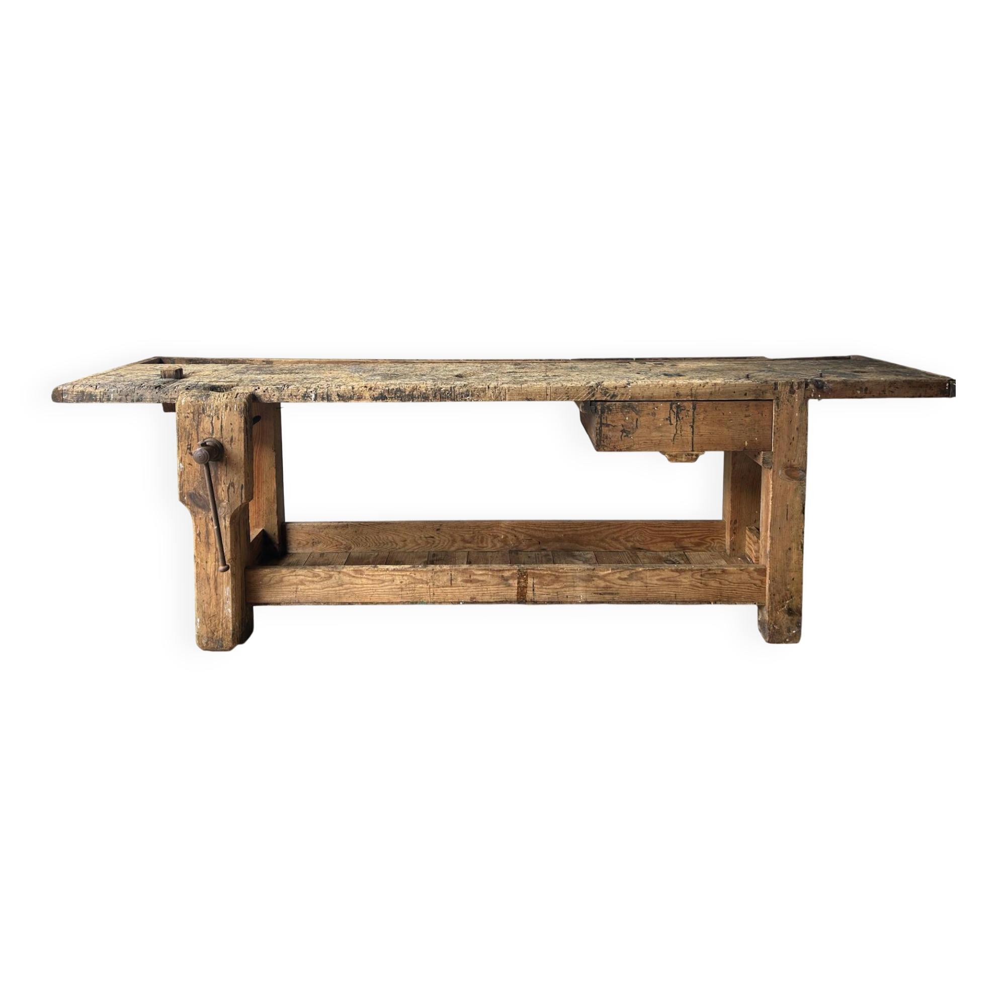 Old carpenter's workbench