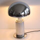 Italian design glass globe lamp 1970