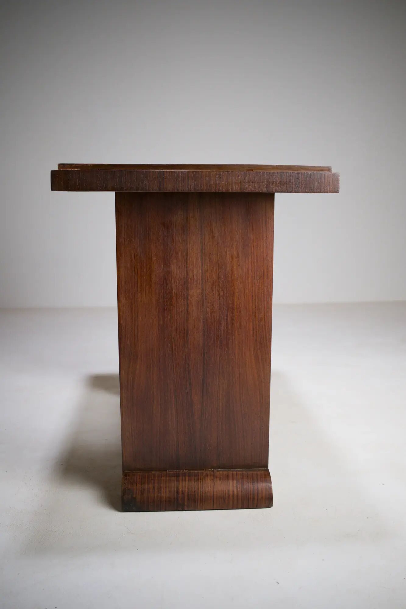 Art Deco side table in rosewood, circa 1930.
