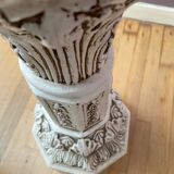 Plant holder plaster column