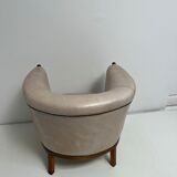 Skai barrel armchair from the 20s-30s