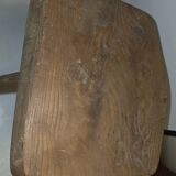 Set of 4 solid wood shepherd's stools