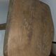 Set of 4 solid wood shepherd's stools