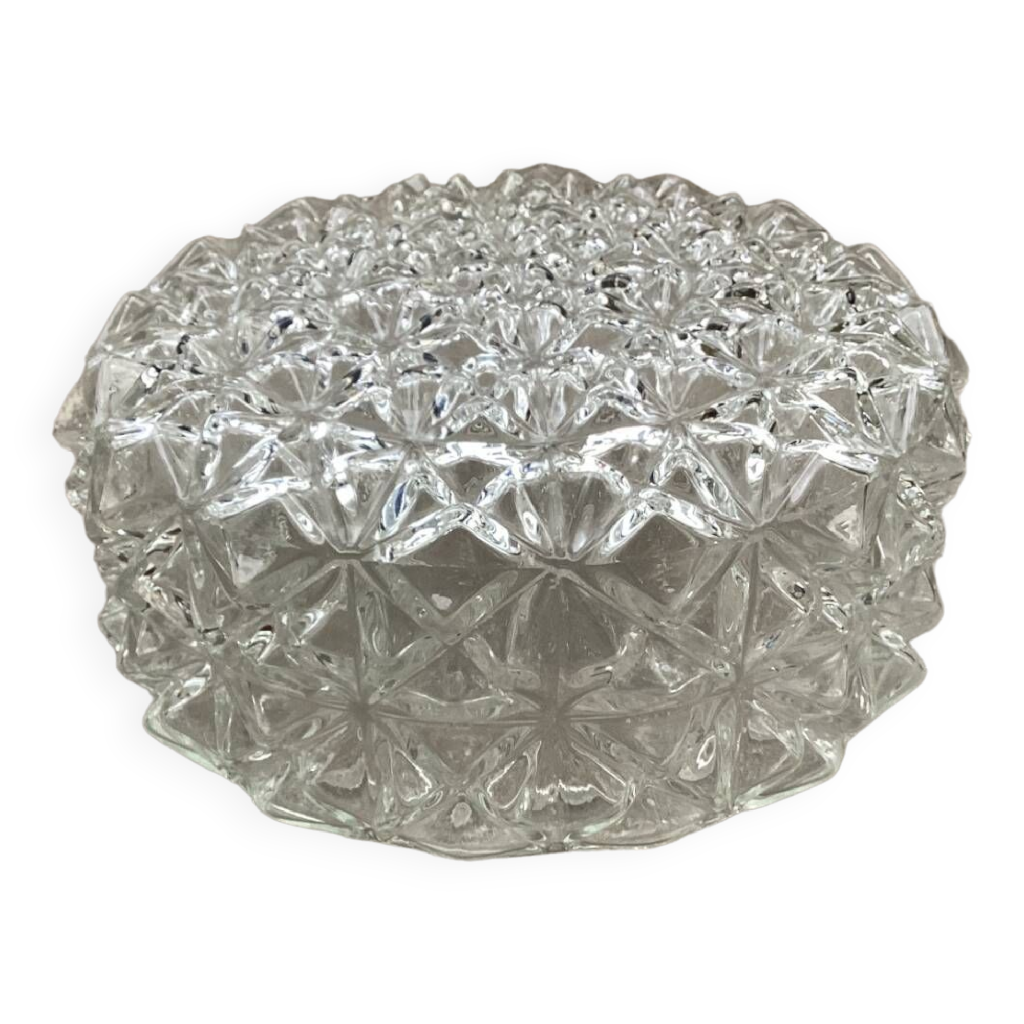 Vintage glass ceiling light