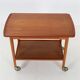 Mogens Hansen teak serving trolley with tray / Mid Century / Danish Modern Design / 1960s