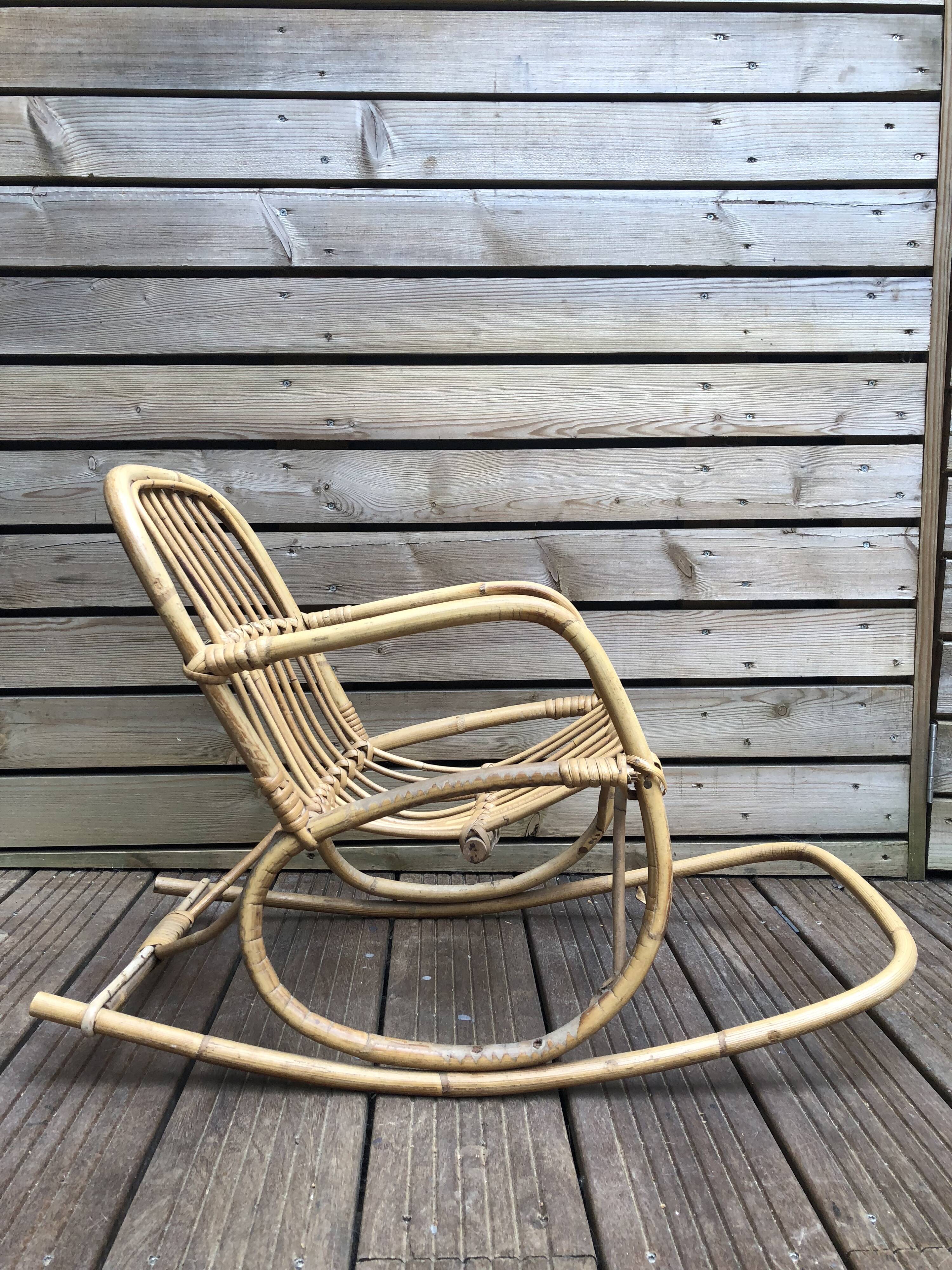 Beautiful rocking chair child