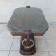 Table basse Art Déco en bois sculpté