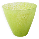 Vase en verre soufflé par Lars Sestervik, Suède 1990