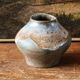 Petit vase en grès, monogrammé HR, glaçure expérimentale, début 20ème