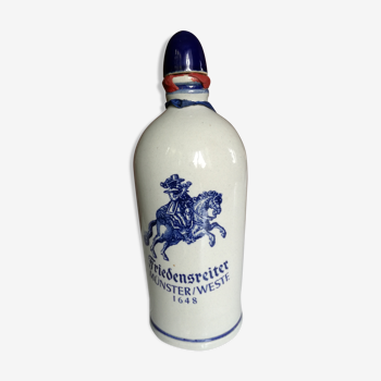 old 0.7 litre sandstone bottle " Friedensreiter Munster/ weste 1648