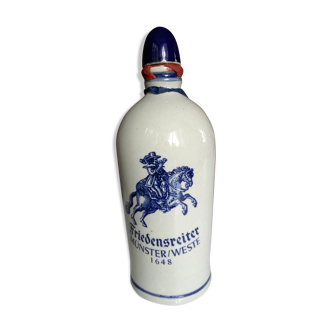old 0.7 litre sandstone bottle " Friedensreiter Munster/ weste 1648