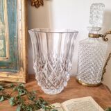 Val Saint Lambert crystal vase, 1950