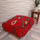 Pouf berbère fait main en laine 60 X 60 X 20 CM
