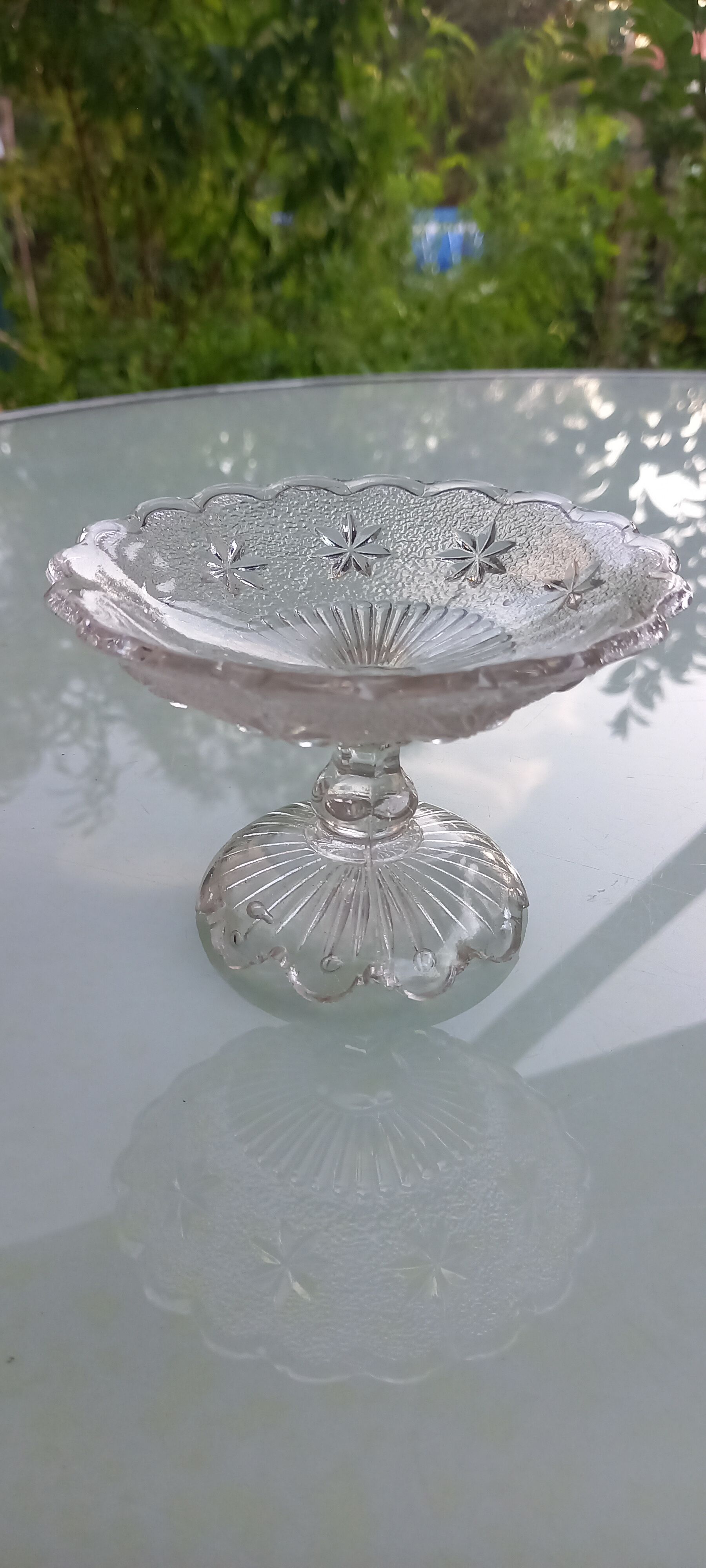 Coupelle verre moulé