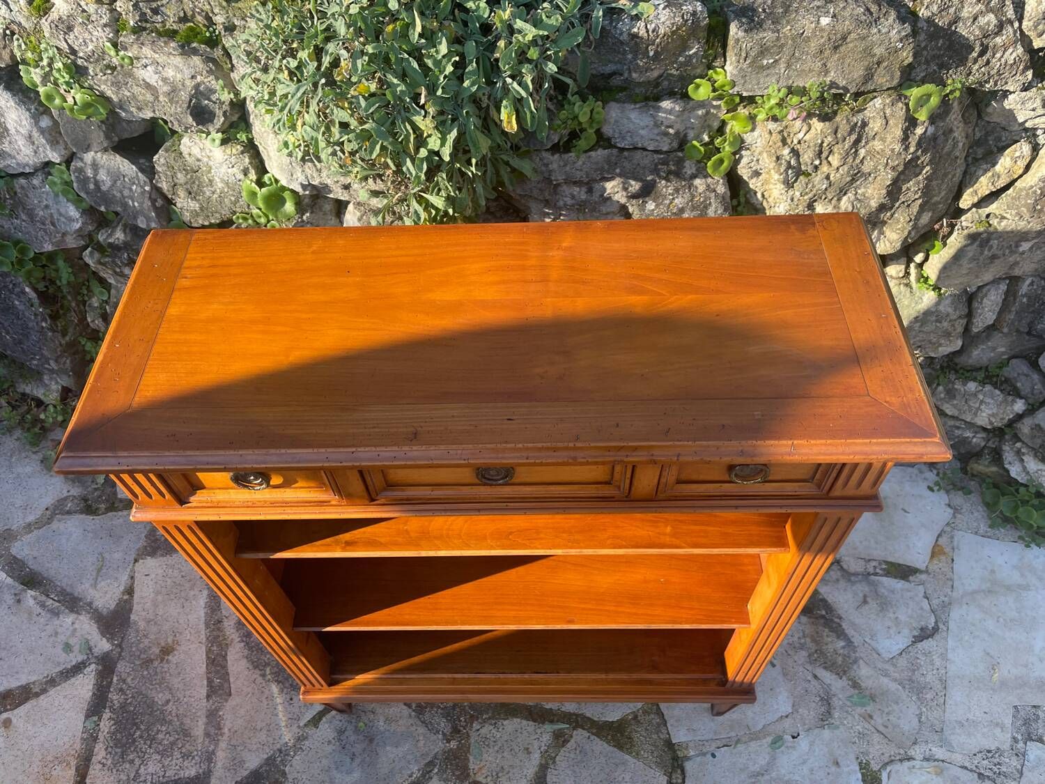Louis XVI style solid wood bibus, 20th century period