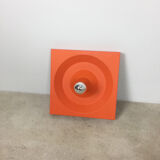 Apply orange 1970 Klaus Hempel for Kaiser lights