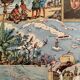 Old West Indies map poster - JP Pinchon - 1940