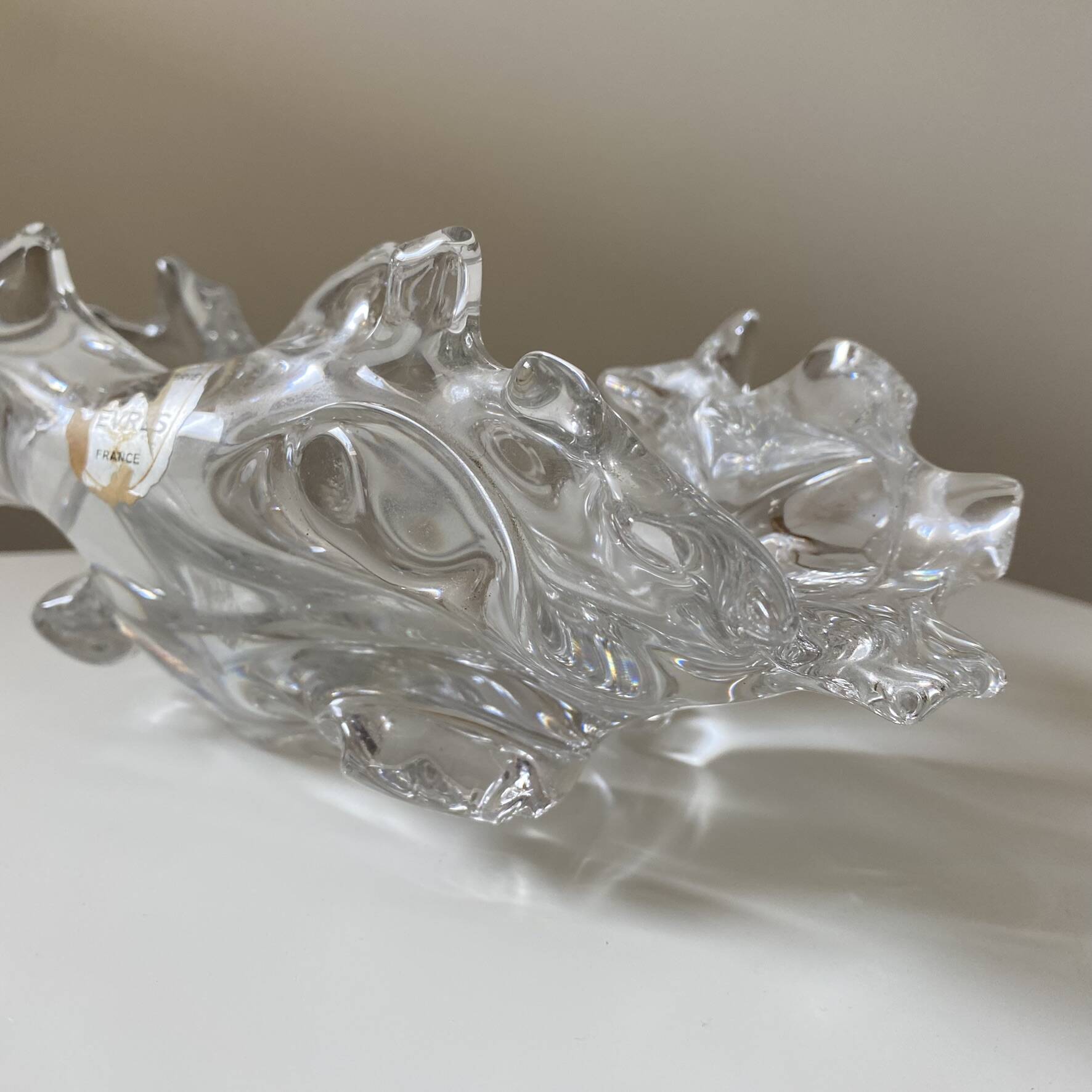 Crystal catchall from Sèvres