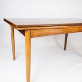 Dining table in rosewood with extensions of danish design from the 1960s