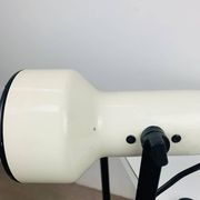 Applique spot pince métal blanc, vintage
