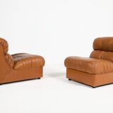 Vintage Italian modern lounge chairs from 1970’s