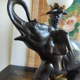 Vintage elephant lamp