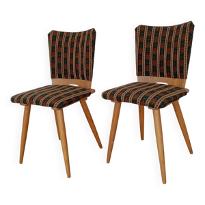 Paire de chaises modernistes - pieds