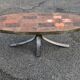 Jean Jaffeux Ceramic & Steel Coffee Table
