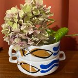Duo large seaside cups