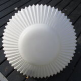 Scandinavian opaline hanging lamp