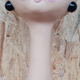 Vintage Twiggy hat head 60s-70s
