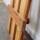 Pine wall coat rack