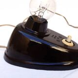 1930 wall lamp in Art Deco bakelite