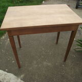 Solid oak farm table
