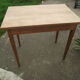 Solid oak farm table