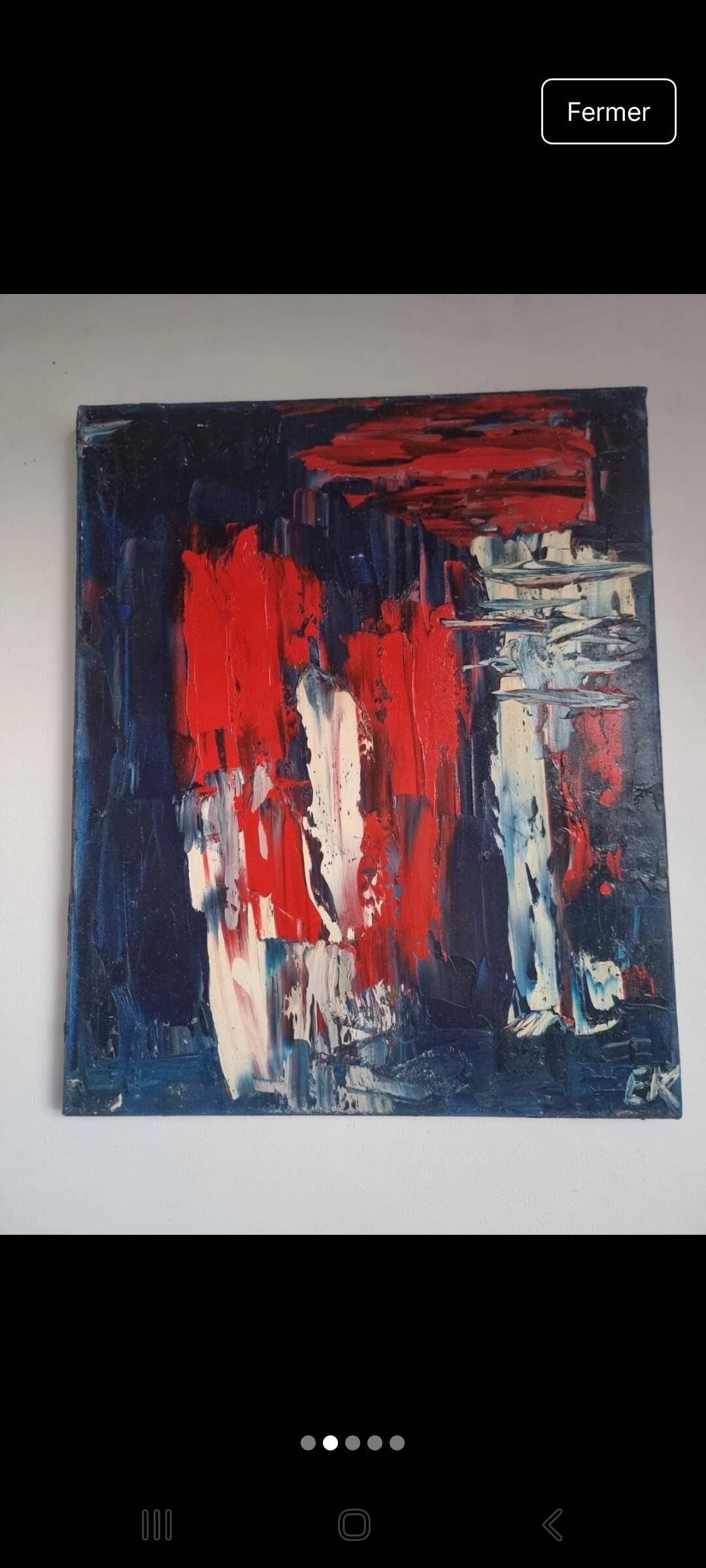 Peinture à l'huile