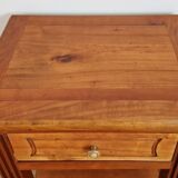 Low cabinet in blond cherry wood, Directoire style
