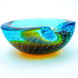 Murano pocket bowl "Sommerso Bullicante" – Galliano Ferro