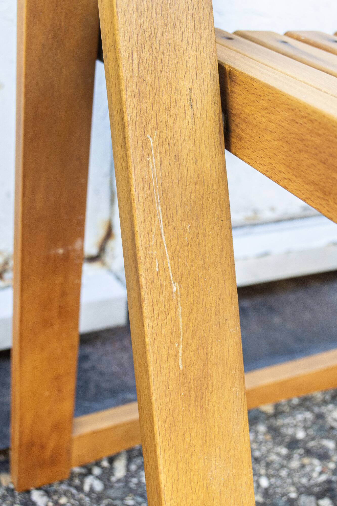 Sedia pieghevole anni '60