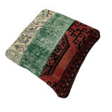 Turkish patchwork rug cushion cover 40x40 cm