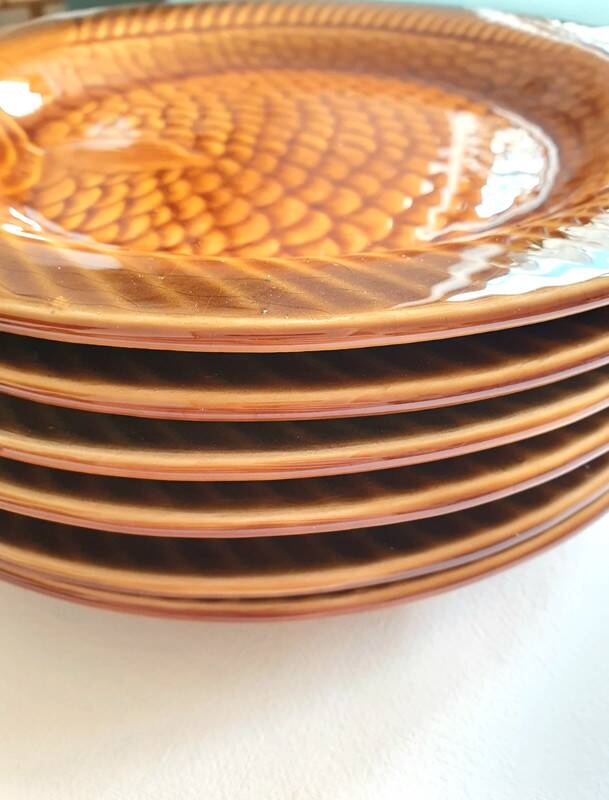 Sarreguemines fish plate