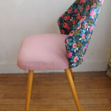 Fully retaped 1950s cocktail chair