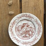 Pair of vintage dessert plates