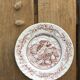 Pair of vintage dessert plates