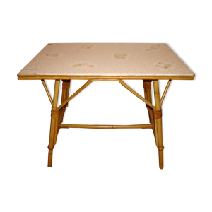 table basse en rotin