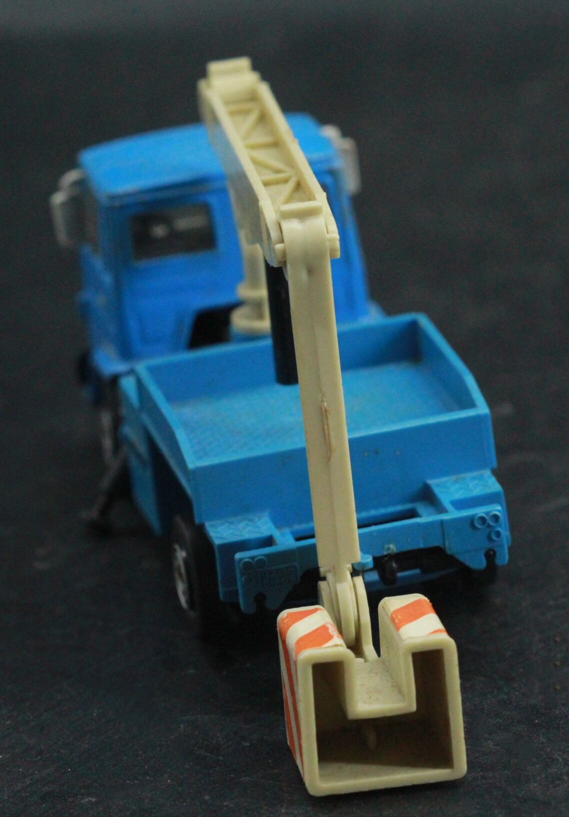 Old toy truck crane norev